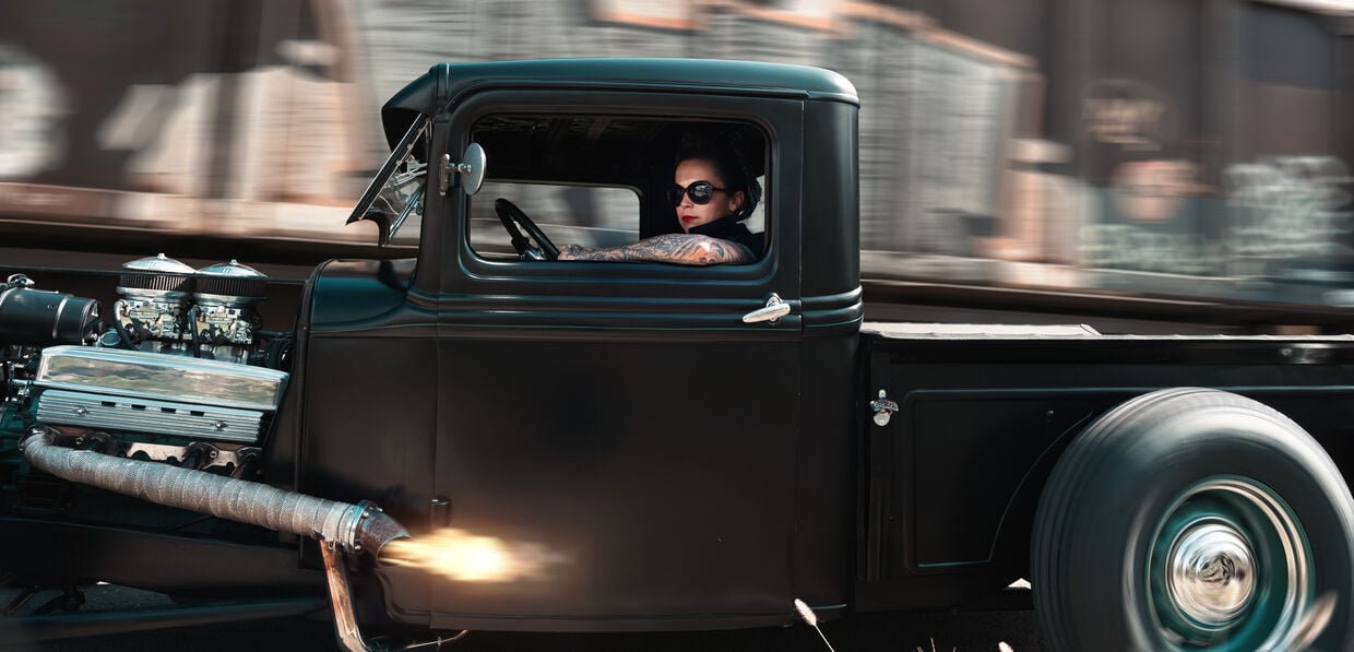 Very hot – Ford Pickup Hot Rod 