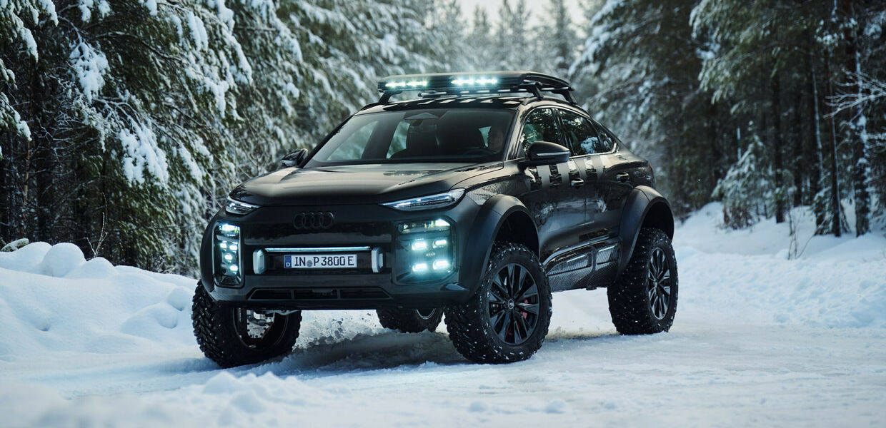 Geländig: Audi Q6 e-tron offroad concept