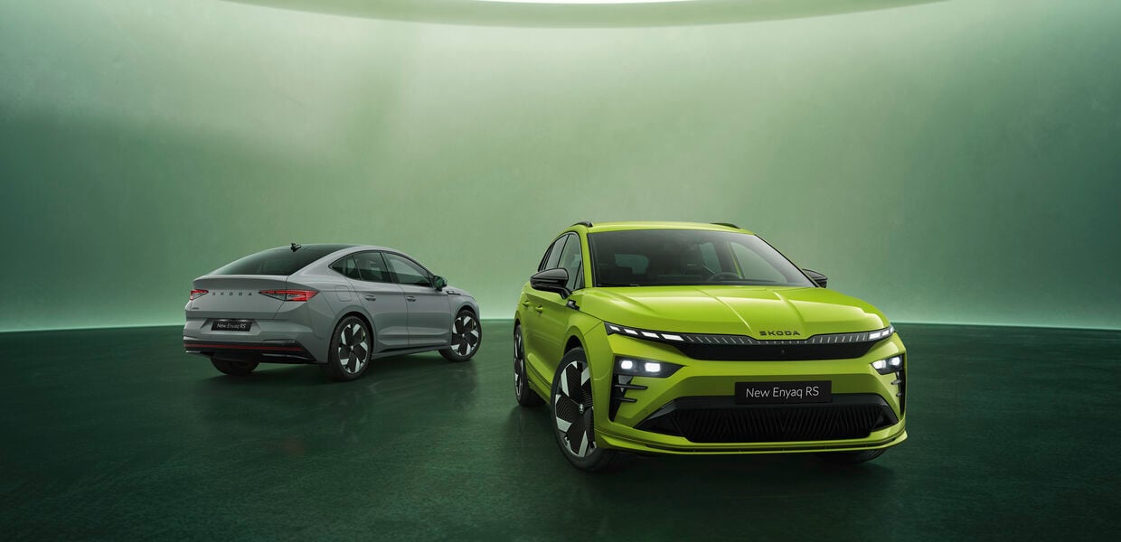 Skoda Enyaq im Powerplay