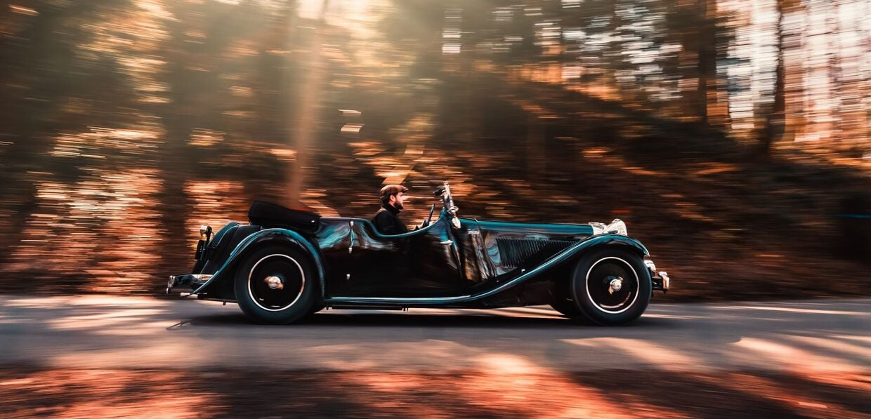 Chromjuwel: Jaguar S.S.1 Tourer 2.5 