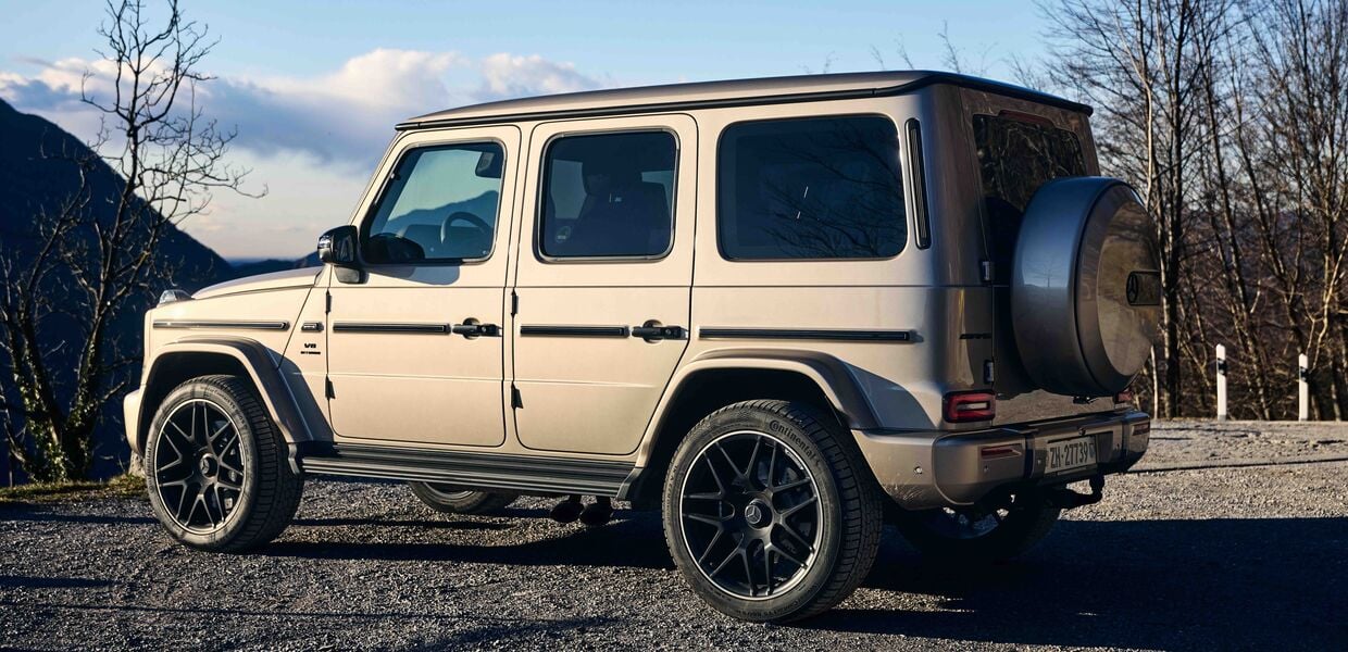 Mercedes-AMG G 63 – Einfach goldig