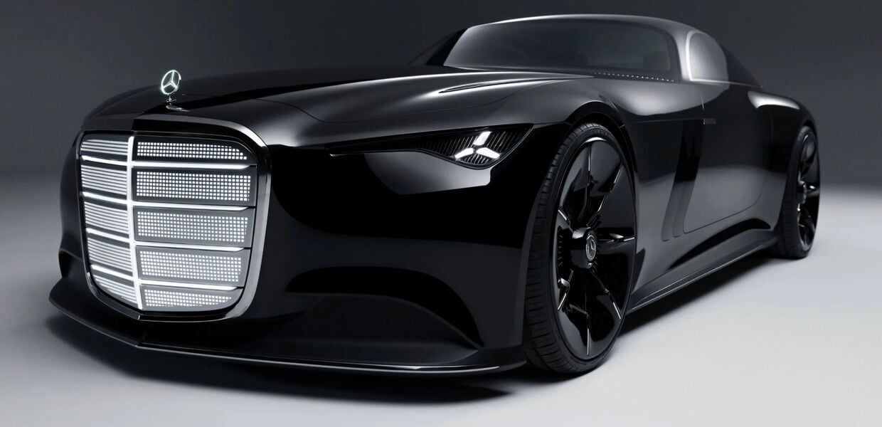 Dunkle Energie: Mercedes Vision Iconic
