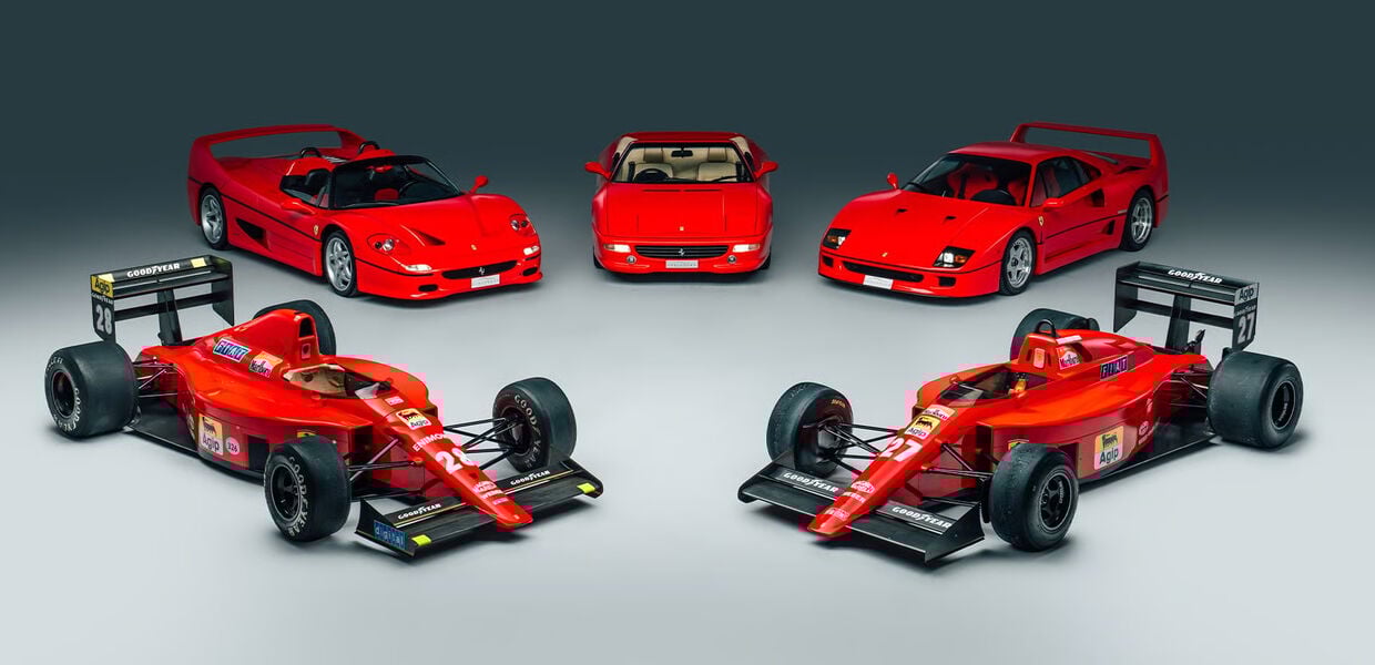 Cinq Ferrari légendaires – un seul prix