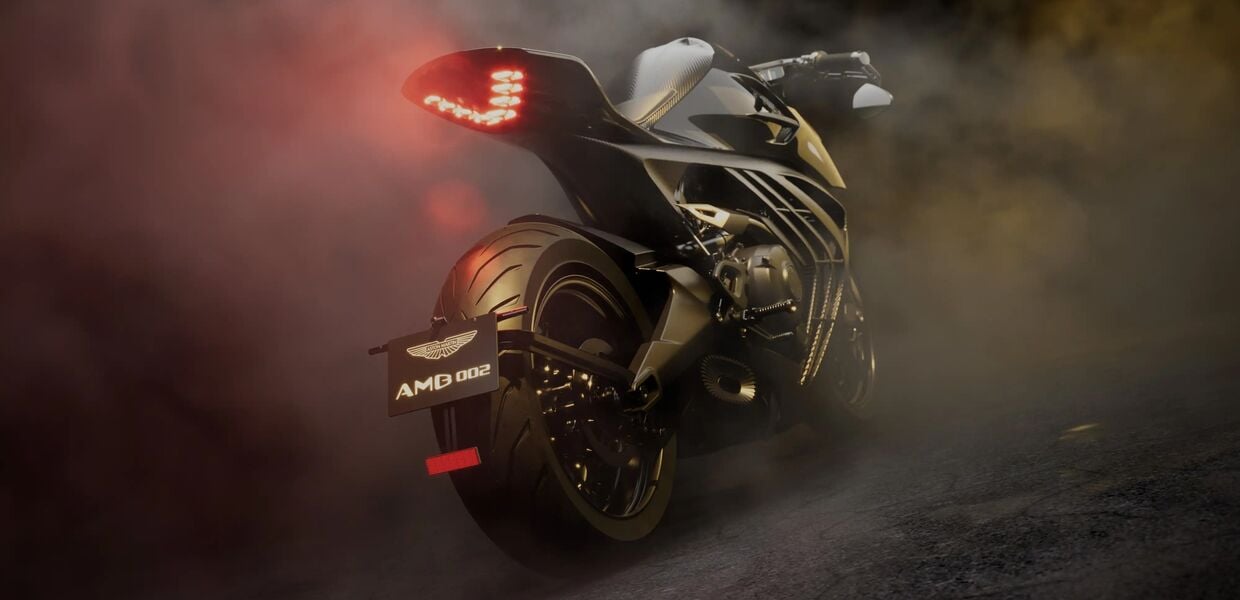 La première moto de route Aston Martin