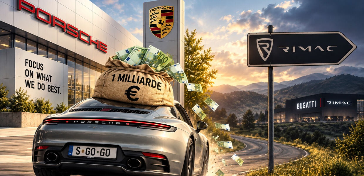 Porsche hat Rimac-Anteile verkauft