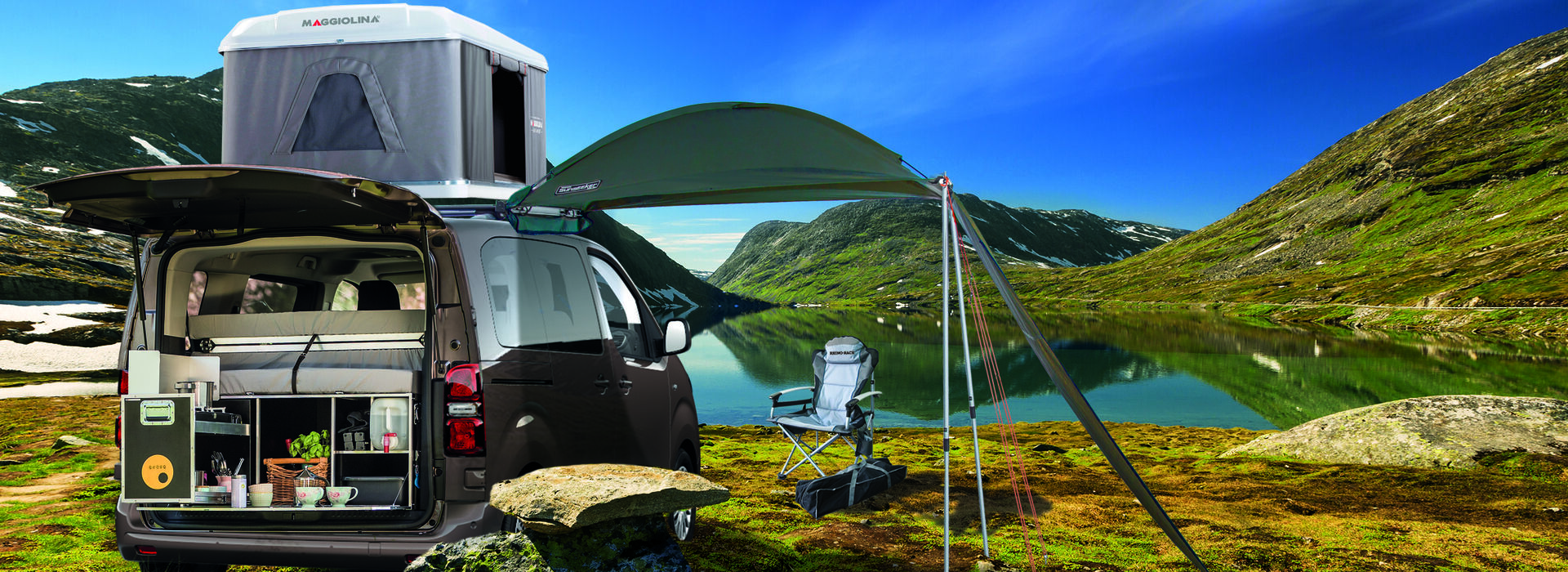 Camping-Zubehör für Toyota Proace