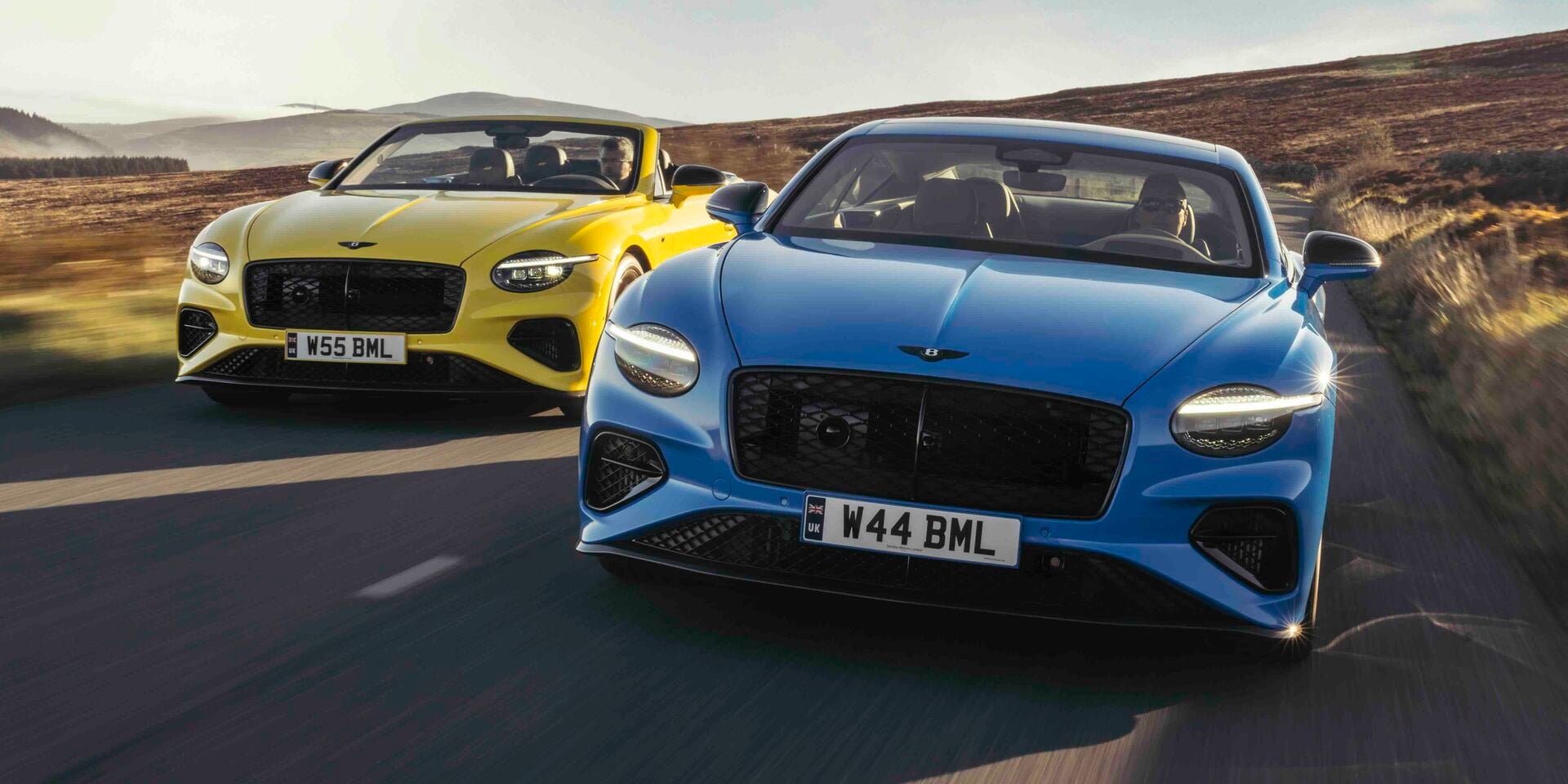 Au volant de la Bentley Continental GT S / GTC S