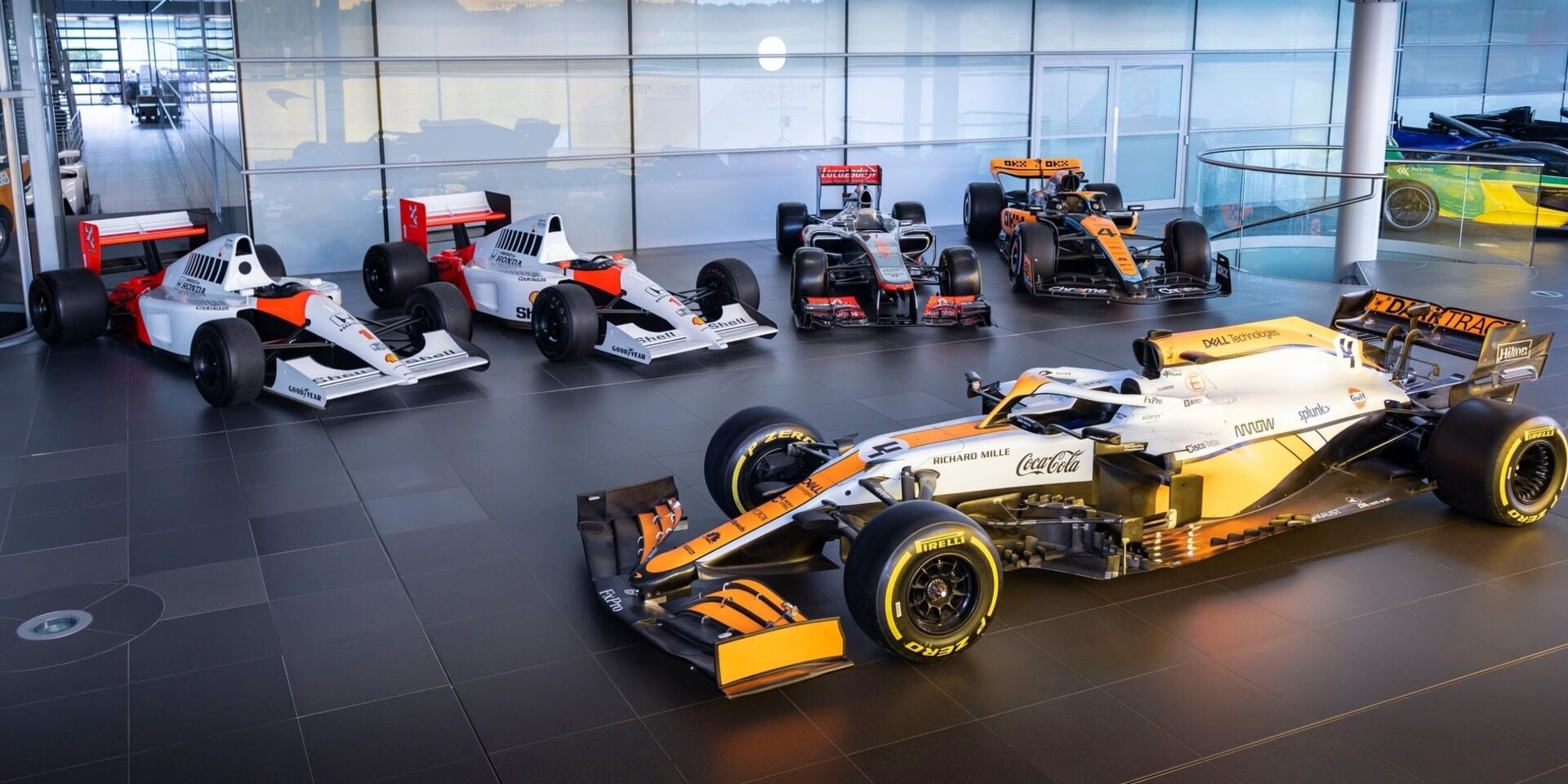 McLaren vend cinq bolides de Formule 1