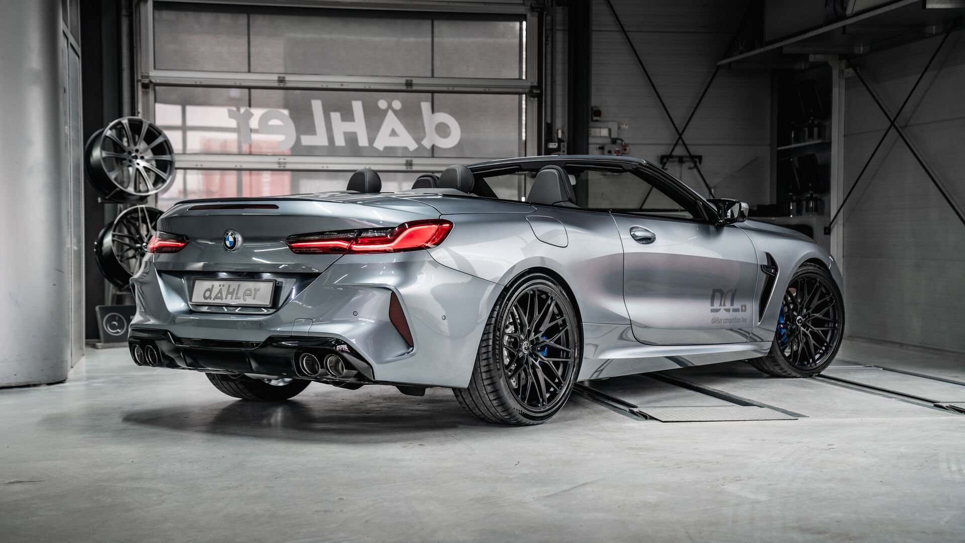 BMW M8 Competition Cabriolet Heck