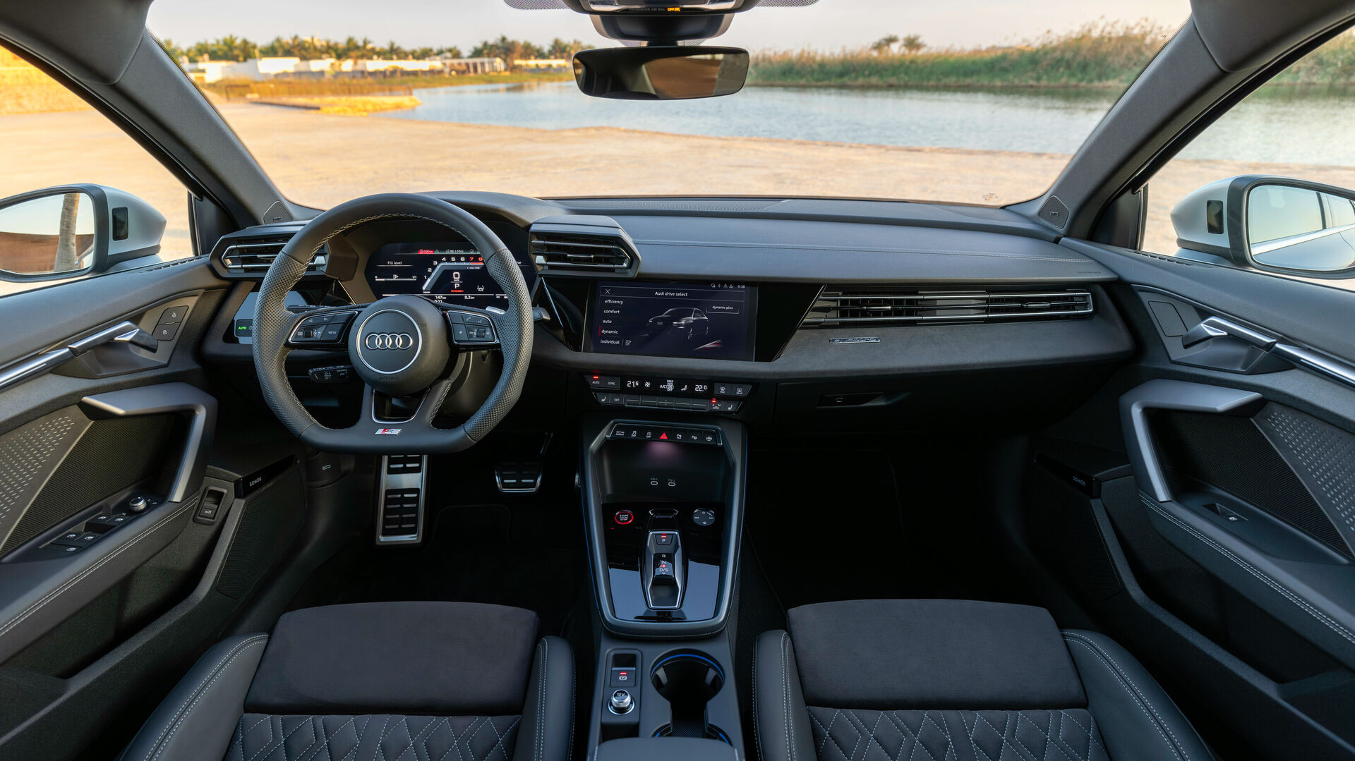 Audi S3 Facelift Innenraum