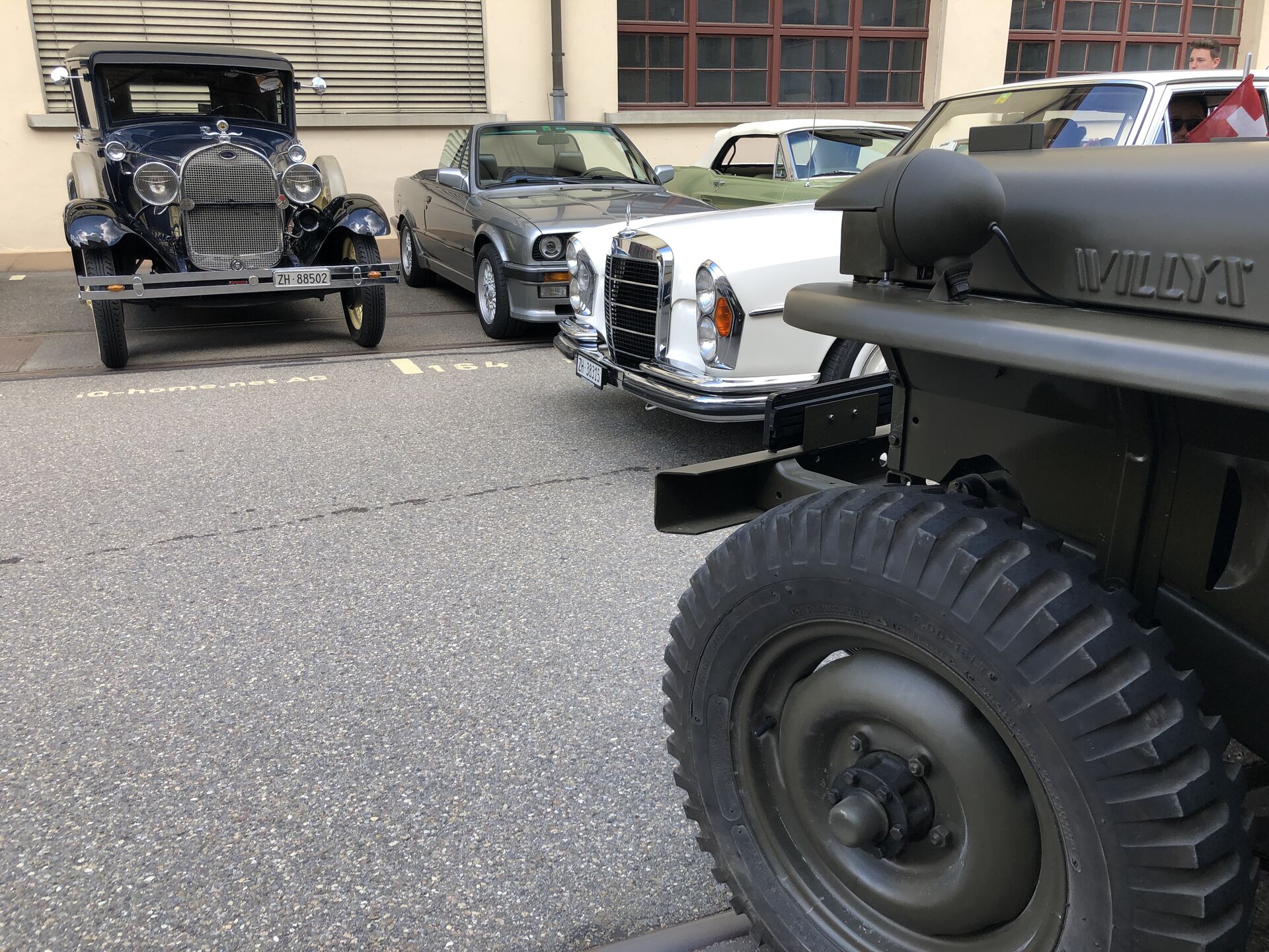 Willys Jeep Mercedes