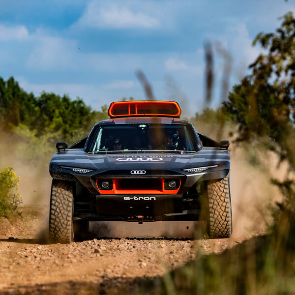 Audi RS Q e-tron: Testlabor für die Rallye Dakar