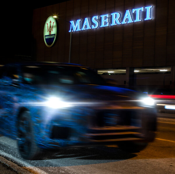 Erste Fotos: Maserati Grecale Prototyp