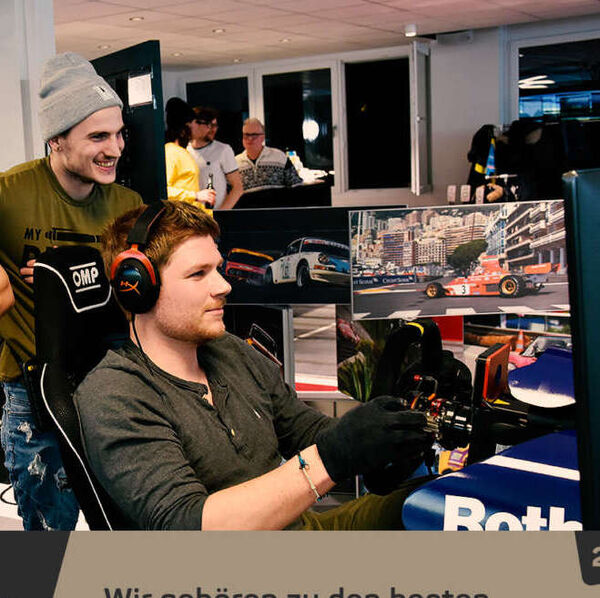 Simracing Lounge bekommt Auszeichnung