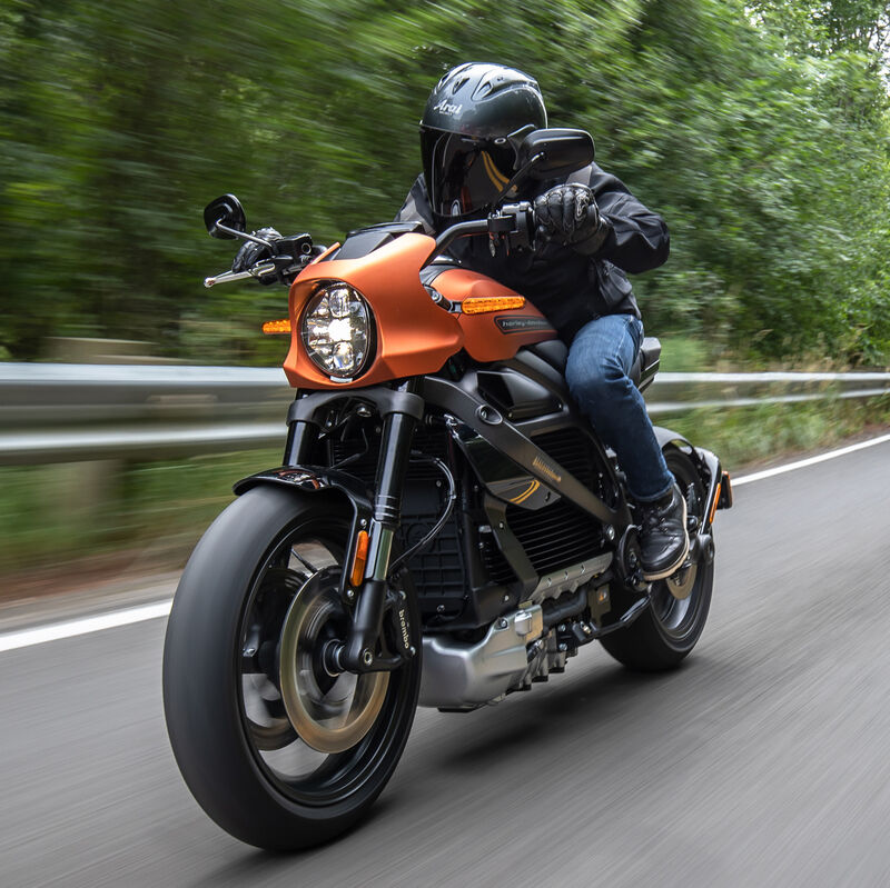 Reichweitenrekord mit der Elektro-Harley