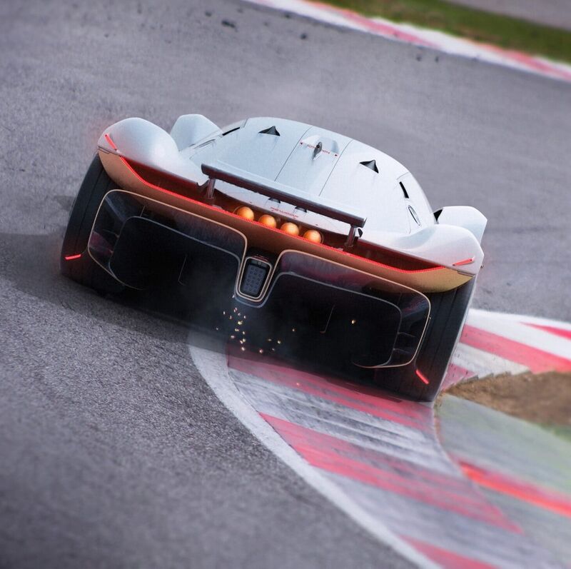 Start mit Bio-Gas in Le Mans 2023