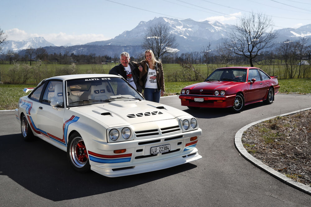 50 Jahre Opel Manta: Die beiden Manta B der Müllers sind eine echte Augenweide