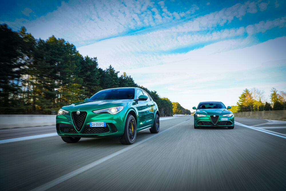 Die aufgewerteten Alfa Romeo Giulia und Stelvio Quadrifoglio 