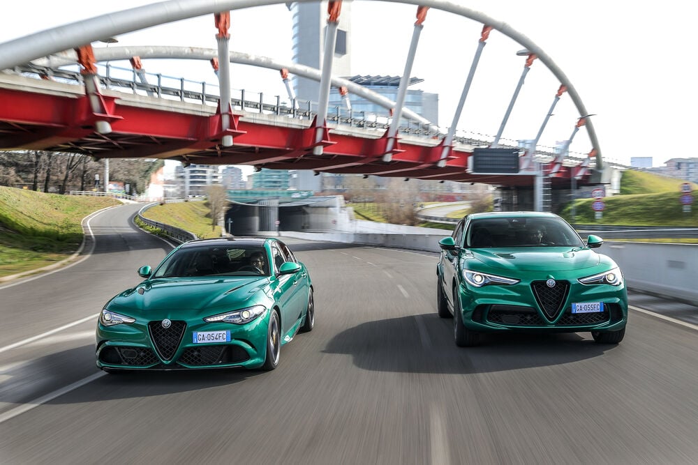 Die aufgewerteten Alfa Romeo Giulia und Stelvio Quadrifoglio 