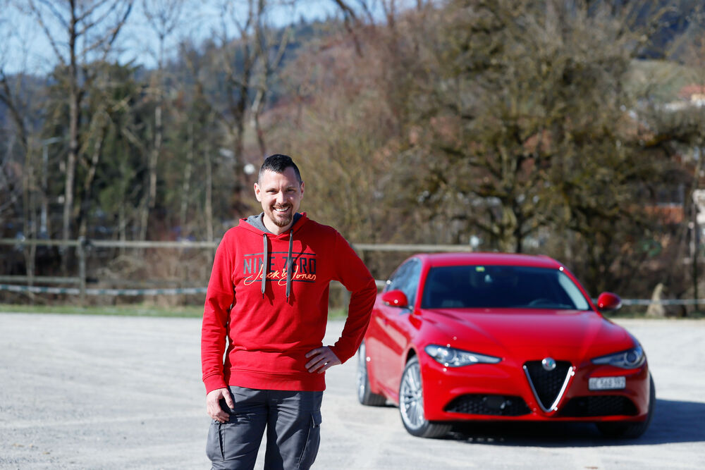 Marco Keller ist der Gewinner der Alfa Romeo Giulia