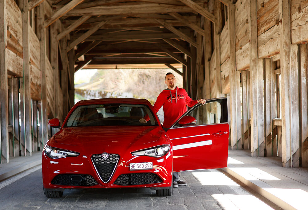 Marco Keller ist der Gewinner der Alfa Romeo Giulia