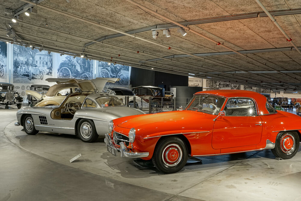 Die Mercedes-Sonderausstellung im Pantheon Muttenz dauert bis 18.April 2021