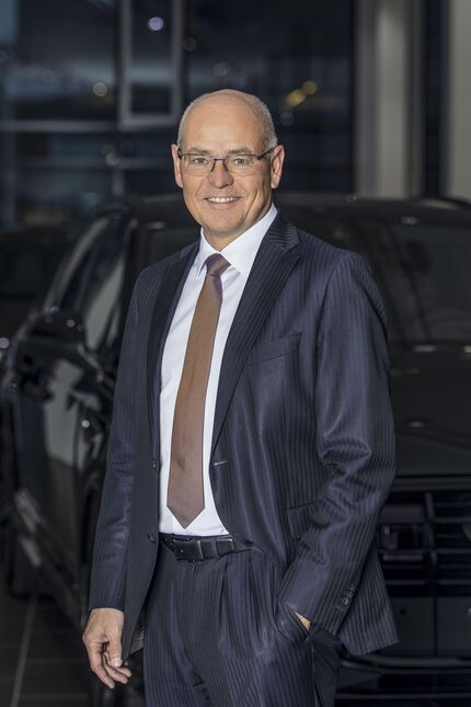 Morten Hannesbo und der künftige CEO Helmut Ruhl vermeldeten trotz Corona Zuwächse bei der AMAG.